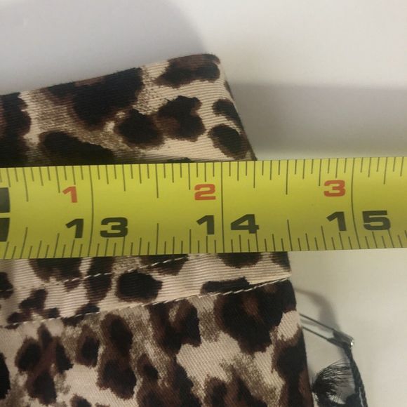 41 hawthorn Brown Small Kristina Leopard Print Pencil Skirt - Picture 8 of 10